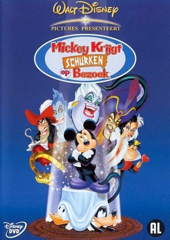 Cover van de film 'Mickey Krijgt Schurken Op Bezoek'