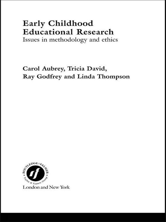 Early Childhood Educational Research - cover