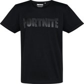 Fortnite Foil Logo Black TShirt M