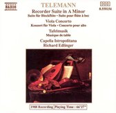 Telemann: Recorder Suite, Viola Concerto, etc