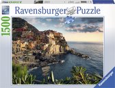 Ravensburger puzzel Uitzicht op Cinque Terre - Legpuzzel - 1500 stukjes