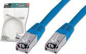 Digitus Patch Cable, SFTP, CAT5E, 3M, blue netwerkkabel Blauw