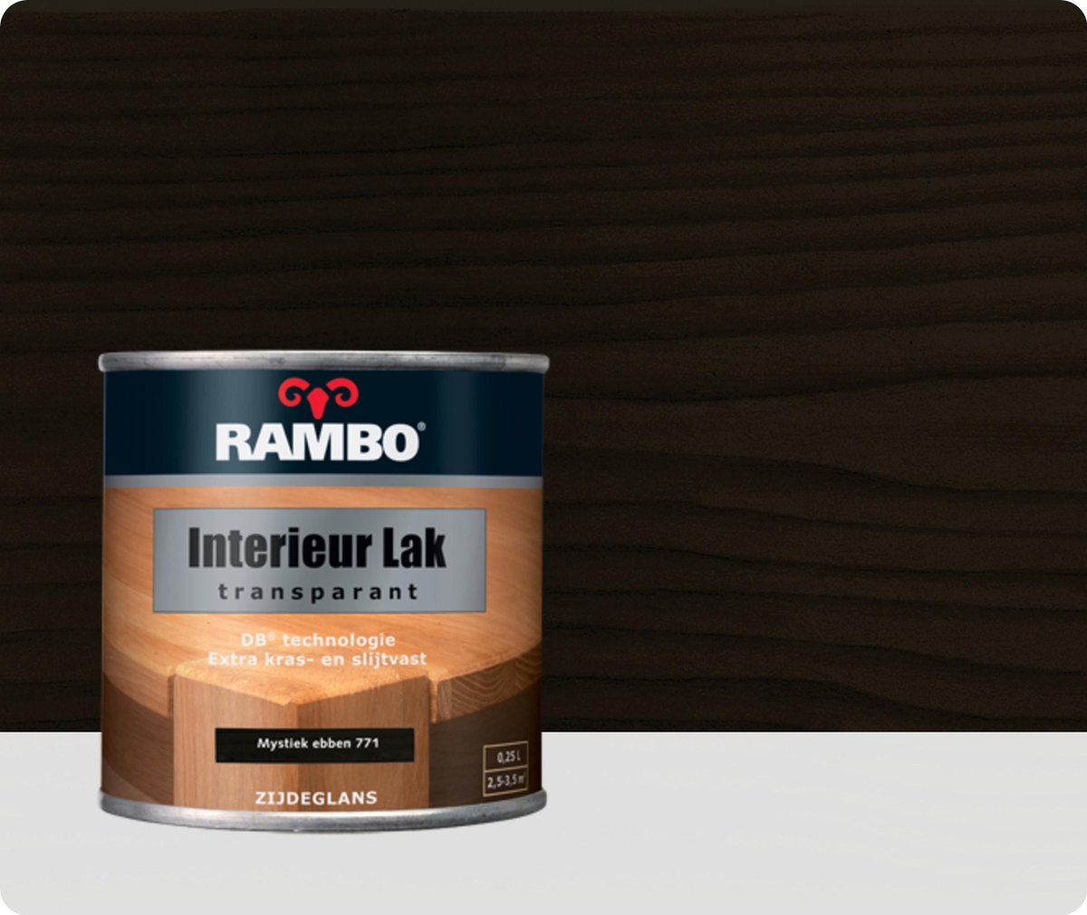 bol.com | Rambo Interieur Lak Transparant 0,25 liter ...