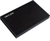 Ninzer 2.5" HDD of SSD aluminium schijf behuizing / case USB 3.0 | Zwart