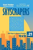 Sudoku Skyscrapers - 200 Easy to Normal Puzzles 9x9 (Volume 21)