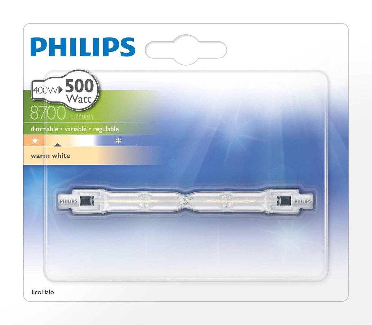 Philips Halogeen 8727900922356 tweekneeps 400 W R7s 118mm | bol