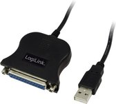LOGILINK - UA0054A - USB naar parallel 25 pin D-SUB