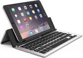 Opvouwbaar toetsenbord voor alle tablets & smartphone van Apple & Samsung, silver