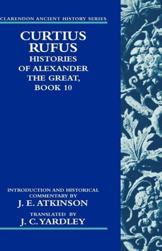 Curtius Rufus, Histories of Alexander the Great - cover