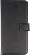 Nokia 6 2018 Hoesje Kaarthouder Book Case Telefoonhoesje Zwart