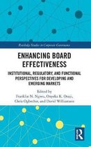 Routledge Studies in Corporate Governance- Enhancing Board Effectiveness