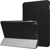 iPad 9.7 - 2017 - Bescherm-Cover Hoes Map met Smart Cover Zwart