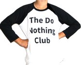 Addmyberry - T-shirt - Wit - The do nothing club - Medium