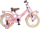 Popal Cooper - Kinderfiets - Meisjes - Roze - 14 Inch