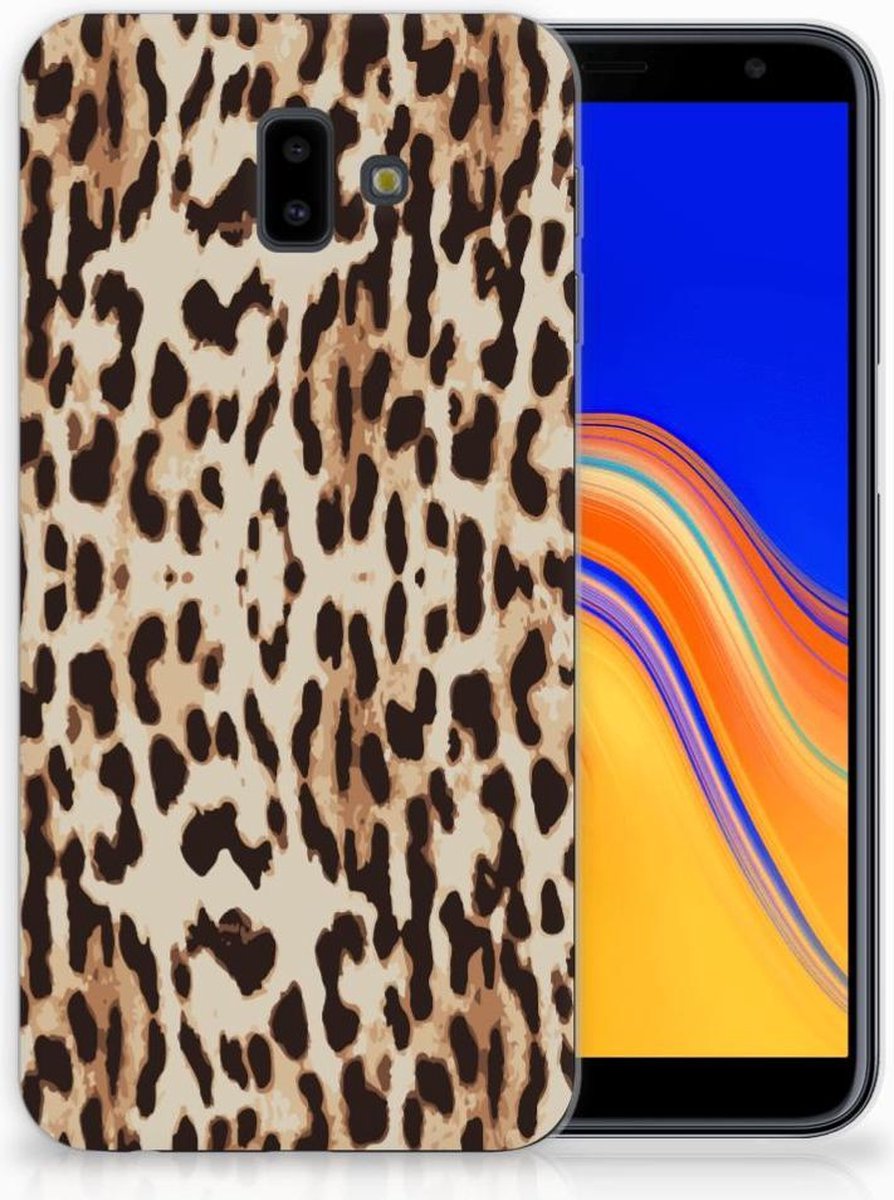 Samsung Galaxy J6 Plus (2018) TPU Hoesje Leopard