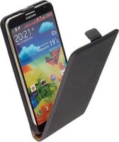 LELYCASE Flip Case Lederen Hoesje Samsung Galaxy Note 3 Zwart
