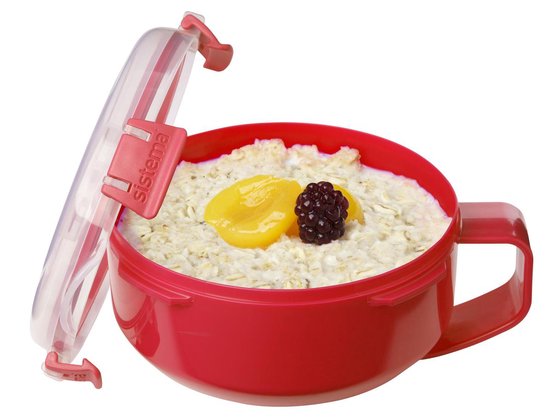 Sistema Microwave Breakfast bowl - 850 ml - Rouge