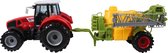 Gearbox - Tractor Speelset 2-delig - Rood/Groen/Geel - 47 x 13 x 13 cm