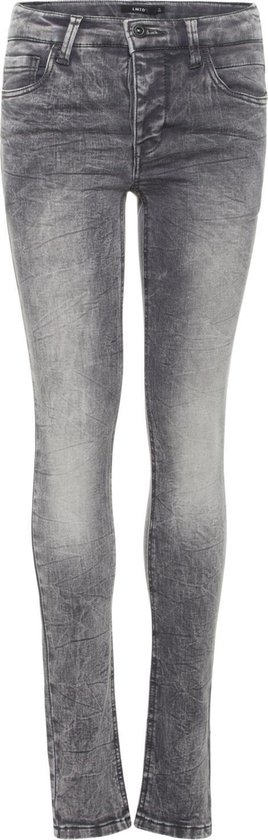 LMTD Jongens Skinny Jeans - Med.GreyD. - Maat 176 | bol.com