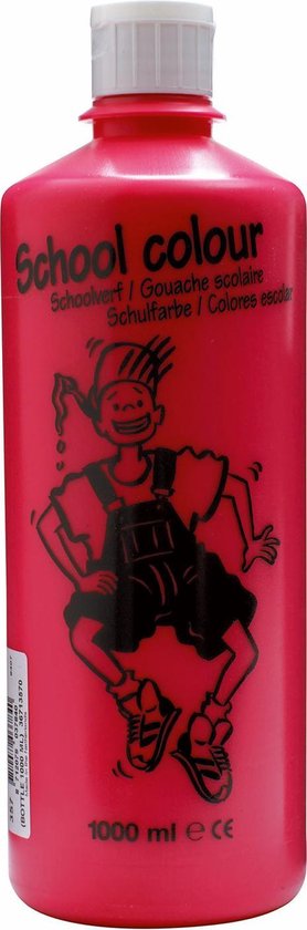 Talens Schoolverf Roze, 1 liter