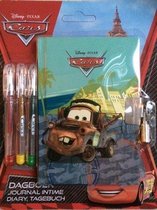 Dagboek Disney Pixar Cars met 3 gelpennen !