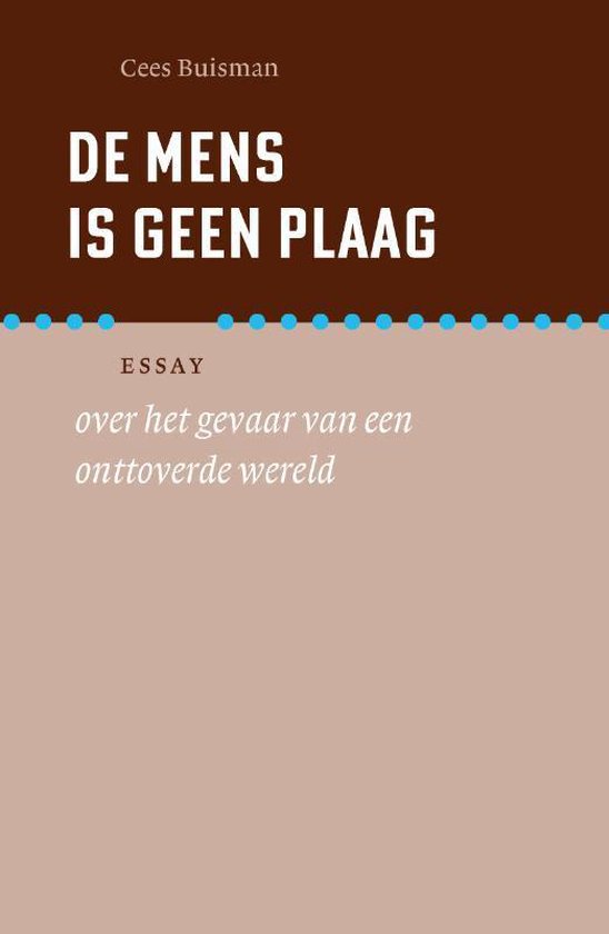 De mens is geen plaag - cover