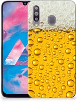 Geschikt voor Samsung Galaxy M30 Siliconen Case Bier