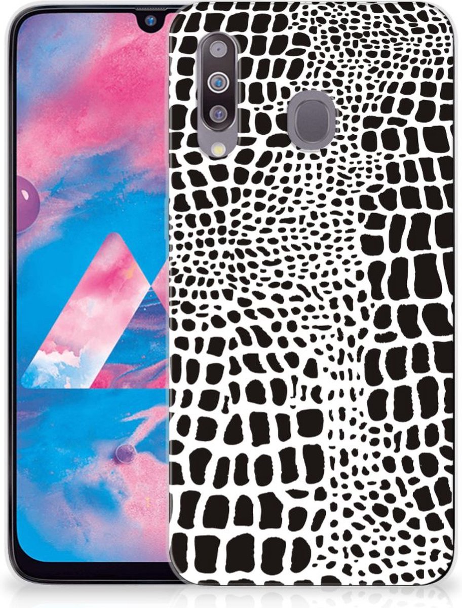 Samsung Galaxy M30 TPU Hoesje Slangenprint