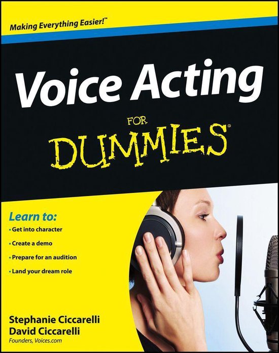 Voice Acting For Dummies - cover