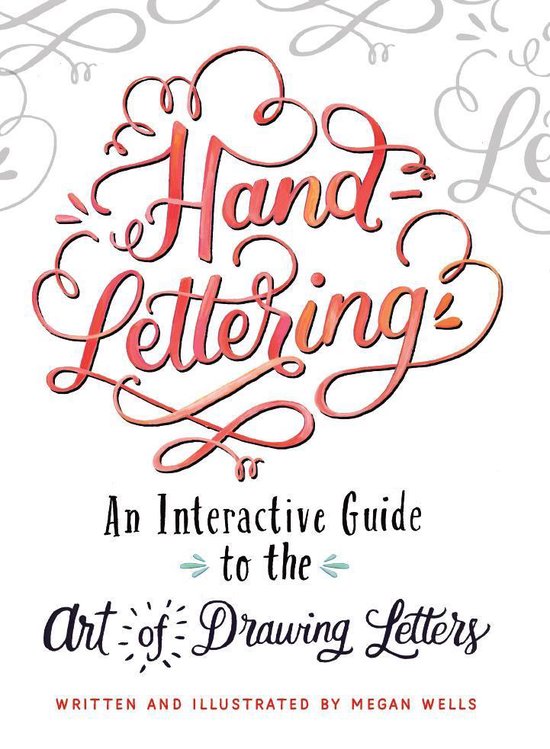 Boek cover Hand-Lettering van Megan Wells