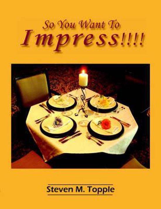 So You Want To Impress!!!! - cover