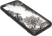 Mandala bloemen hoesje iPhone XS / X