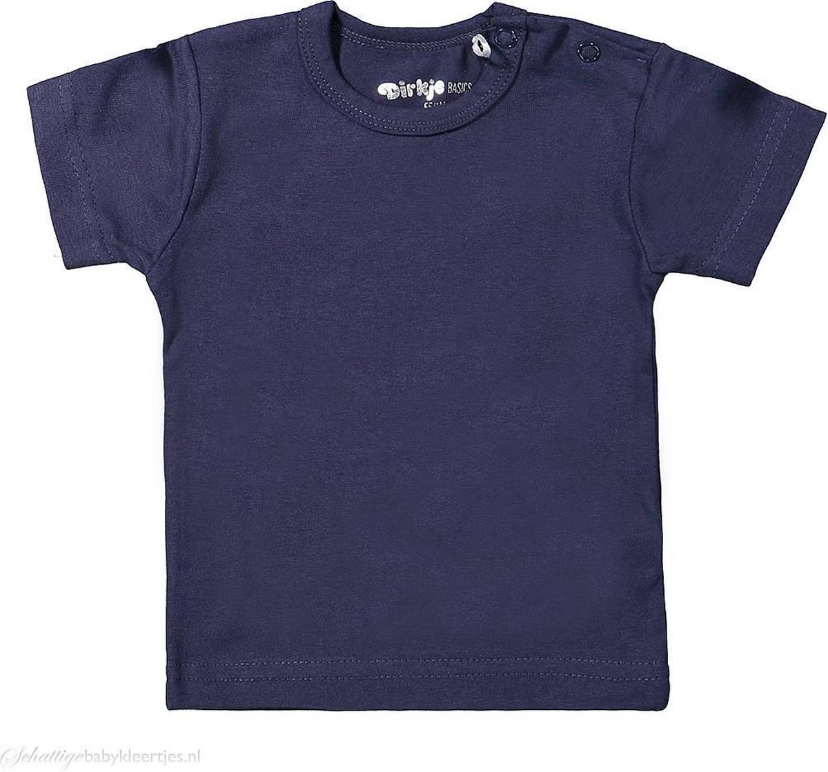 Dirkje-Boys Basic T Shirt k.m.- Navy