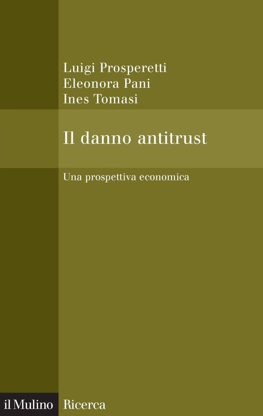 Il Mulino/Ricerca - Il danno antitrust - cover