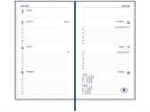 Ryam Agenda 2020- Memoplan 7 harde Kaft ZWART (9cmx15cm)