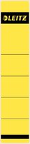 Leitz dos adhésifs étiquettes 1643 taille 38 x 190 mm couleur jaune