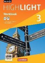 English G Highlight 03: 7. Schuljahr Hauptschule. Workbook mit CD-ROM (e-Workbook) und Audio-CD