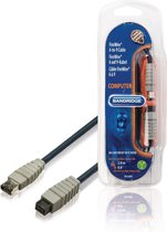 Bandridge FireWire 400-800 kabel - 6-pins - 9-pins - 2 meter