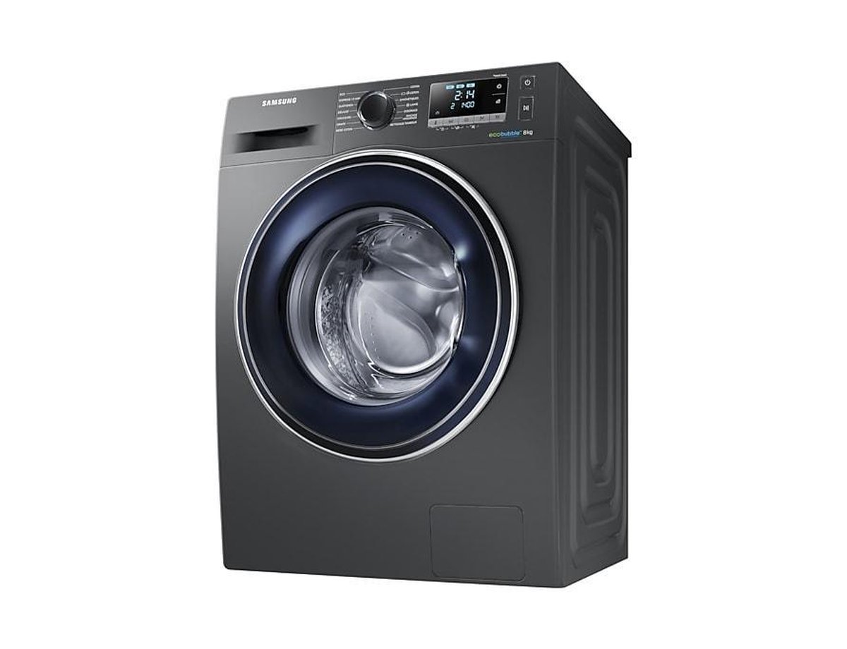 Samsung WW80J5556FX wasmachine Voorbelading 8 kg 1400 RPM Grijs, Metallic |  bol.com