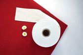 5 meter - Aida band 7 cm breed - Witte Aida Galon - borduurrandje voor boekenlegger, servetring of handdoek decoratie maken Studio Koekoek
