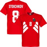 Bulgarije Stoichkov 8 Retro T-Shirt - Rood - S