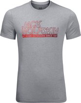 Jack Wolfskin Ocean T Men - Heren - T-shirt - Grijs
