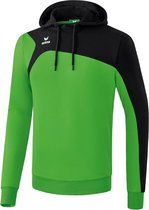 Erima Club 1900 2.0 Sweater met Capuchon Groen-Zwart Maat XL