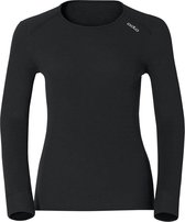 Odlo Warm - Thermoshirt - Unisex - Zwart - Maat XXS