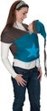 Bruin/ Petrol/ Ster Turquoise - Large