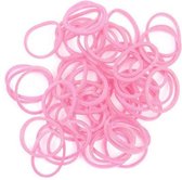 Roze Pink Loom Bands Elastiekjes - 300 Stuks