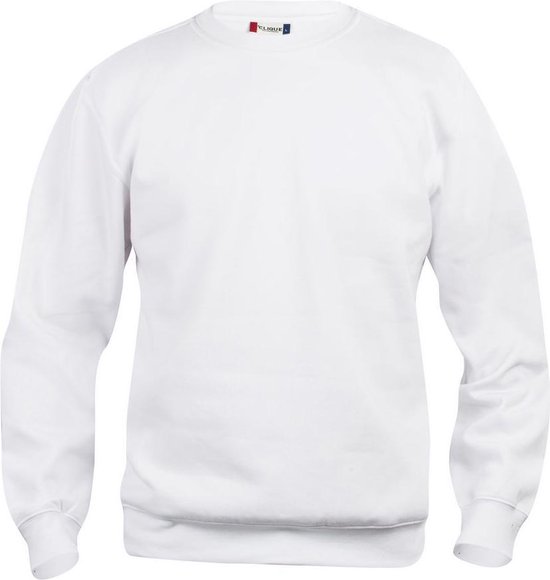 Col rond Clique Basic Blanc taille L