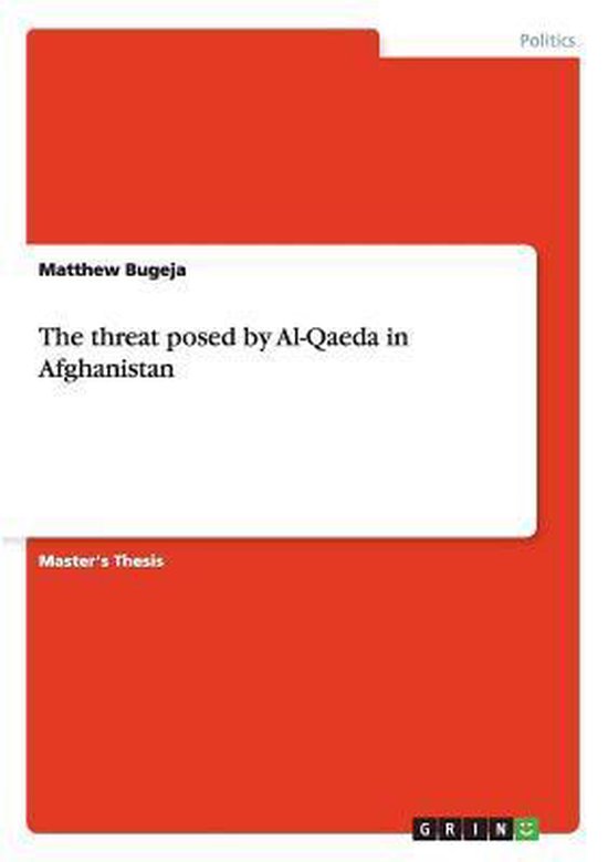 The threat posed by Al-Qaeda in Afghanistan