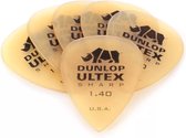 Dunlop Ultex Sharp pick 6-Pack 1.40 mm Standaard plectrum
