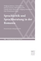 Tübinger Beiträge zur Linguistik (TBL) 561 - Sprachkritik und Sprachberatung in der Romania